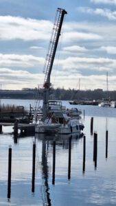 Segeln rund Lolland Maststellen